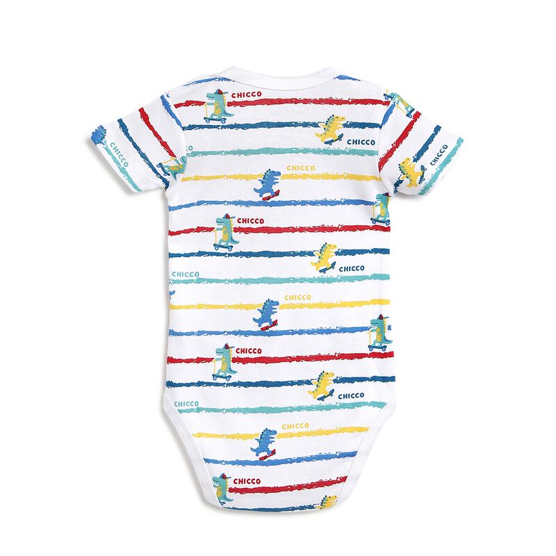 Infants Multicolor Printed Bodysuit (Pack Of 4) image number 2